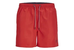 JACK & JONES Badeshorts Fiji Rot/Dunkelrot