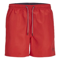 JACK & JONES Badeshorts Fiji Rot/Dunkelrot