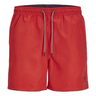 JACK & JONES Badeshorts Fiji Rot/Dunkelrot