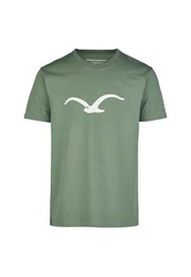 Cleptomanicx T-Shirt Mowe Dunkelgrün/Grün