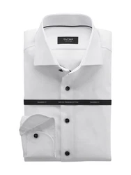 OLYMP Hemd Grau/Weiß/Creme/Braun/Silber