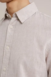 WE Fashion Businesshemd Rosa/Weiß/Beige/Rot