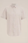 WE Fashion Businesshemd Rosa/Weiß/Beige/Rot