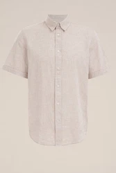 WE Fashion Businesshemd Rosa/Weiß/Beige/Rot