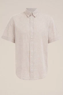 WE Fashion Businesshemd Rosa/Weiß/Beige/Rot