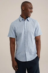WE Fashion Businesshemd Hellblau/Blau