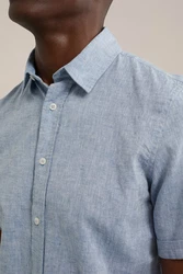 WE Fashion Businesshemd Hellblau/Blau