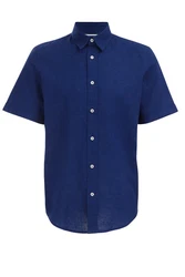 WE Fashion Businesshemd Dunkelblau/Blau