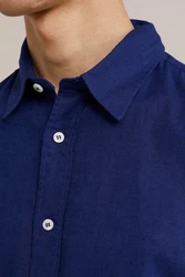 WE Fashion Businesshemd Dunkelblau/Blau