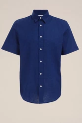 WE Fashion Businesshemd Dunkelblau/Blau