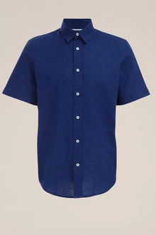 WE Fashion Businesshemd Dunkelblau/Blau WE Fashion Businesshemd Dunkelblau/Blau