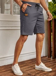 JMIERR Shorts Kurze Hosen Herren Chino Dunkelgrau/Grau/Hellgrau