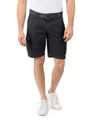 DENIMFY Cargoshorts DFUlli Regular Fit Blau/Dunkelblau/Khaki