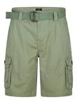 DENIMFY Cargoshorts DFUlli Regular Fit Khaki/Dunkelgrün