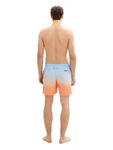 TOM TAILOR Denim Badeshorts mit Eingrifftaschen Orange/Rosa
