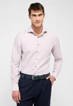 Eterna Langarmhemd SLIM FIT Rosa/Khaki/Beige/Weiß