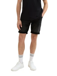 TOM TAILOR Shorts Schwarz