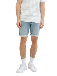 TOM TAILOR Shorts Hellblau/Weiß/Creme/Blau