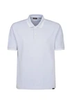 seidensticker T-Shirt Regular Kurzarm Kragen Hellblau/Blau/Grau