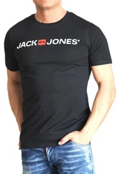 Jack & Jones Print-Shirt (5er-Pack) T-Shirts mit Aufdruck Grau/Blau/Dunkelblau