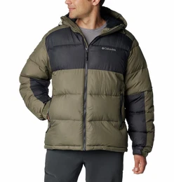 Funktionsjacke Pike Lake II Hooded Jacket Stone Green, Collegiate Navy M
