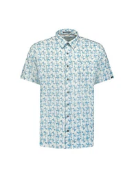 Kurzarmhemd - Hemd - Kurzarmhemd mit Print - Shirt Kurzarm allover bedruckt
