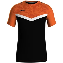 Kurzarmshirt T-Shirt Iconic schwarz/neonorange