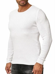 RedBridge Strickpullover Rundhals Weiß/Creme