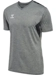 hummel T-Shirt hmlAUTHENTIC PL JERSEY S/S Grau meliert