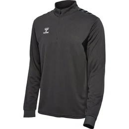Sweater hmlAUTHENTIC HALF ZIP SWEAT ASPHALT