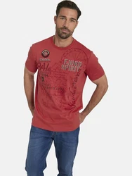 Jan Vanderstorm T-Shirt DOMINIK Rot