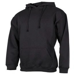 Hoodie Kapuzen Sweatshirt, 340 g/m, schwarz