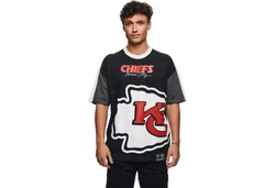 Re:Covered Print-Shirt NFL Teams 49ers Chiefs Seah Rot/Schwarz/Dunkelrot/Braun