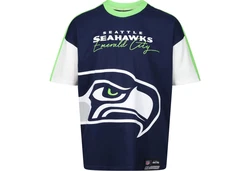 Re:Covered Print-Shirt NFL Teams 49ers Chiefs Seah Blau/Dunkelblau/Rosa/Türkis