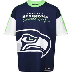Re:Covered Print-Shirt NFL Teams 49ers Chiefs Seah Blau/Dunkelblau/Rosa/Türkis