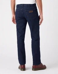 Wrangler Regular-fit Jeans Hose Texas blau/schwarz