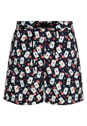 Badeshorts Casino mit Allover-Print