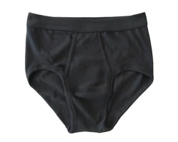 HERMKO Slip Classic Art 3240 Schwarz/Dunkelgrau/Grau/Braun
