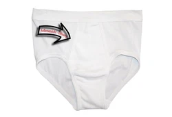 HERMKO Herren Slip 3240 Dunkelblau/Blau/Hellblau