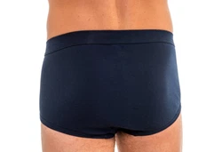 HERMKO Slip Classic Art 3240 Dunkelblau/Blau