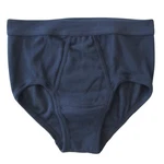 HERMKO Herren Slip 3240 Dunkelblau/Blau/Hellblau