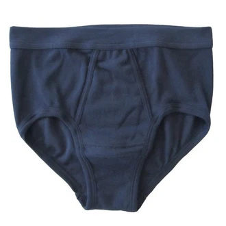 HERMKO Herren Slip 3240 Dunkelblau/Blau/Hellblau