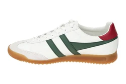Gola Torpedo Leather Schnürschuh Sneaker weiß/grün/rot (CMB622WN)