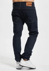 2Y Studios Basic Slim Fit Jeans Dunkelblau/Blau