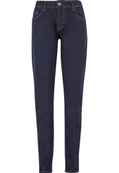 2Y Studios Basic Slim Fit Jeans Dunkelblau/Blau