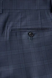 Next Anzughose Slim Fit Signature TG Di Fabio Dunkelblau/Grau/Hellblau/Blau