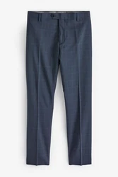 Next Anzughose Slim Fit Signature TG Di Fabio Dunkelblau/Grau/Hellblau/Blau