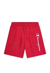 Champion Badeshorts Herren Badeanzug Beachshort Rot