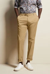 bugatti Chinohose Khaki/Beige/Braun
