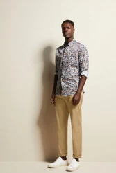 bugatti Chinohose Khaki/Beige/Braun